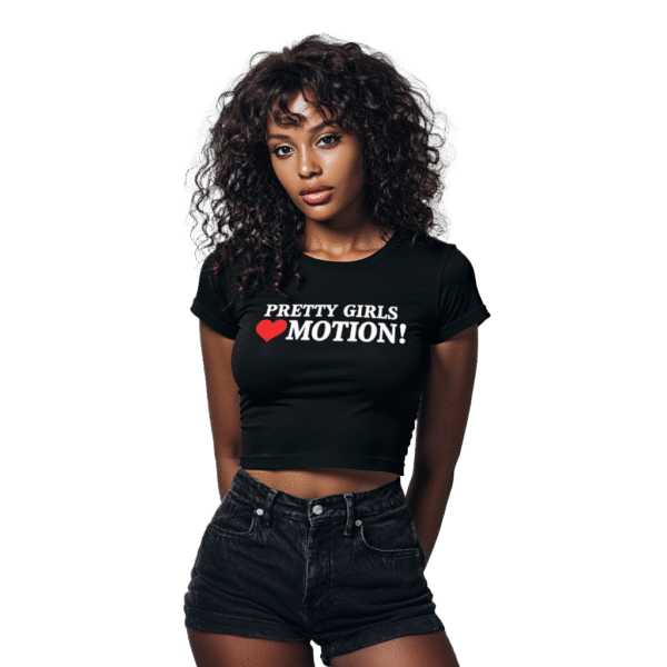 PGLM BABY TEE Black - Image 2